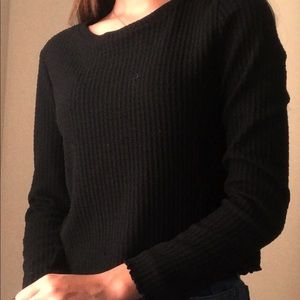 NWOT waffled long sleeve tee shirt